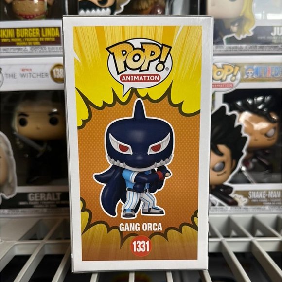 Funko POP! Animation: My Hero Academia Baseball Gang Orca Figure #1331! - Picture 5 of 7